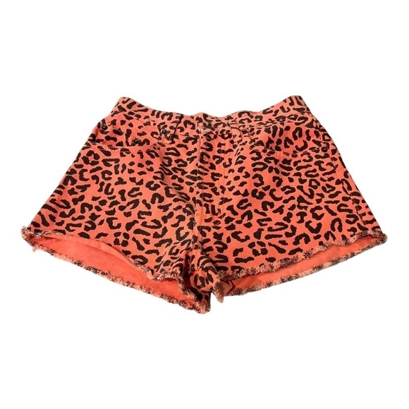 Carmar Animal Print Denim Shorts Size 25 - Picture 1 of 13